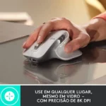 Logitech MX Master 3S Wireless Mouse (Pale Gray) - Image 2