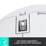 Logitech MX Master 3S Wireless Mouse (Pale Gray) - Image 5