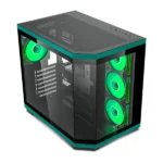 Ant Esports Crystal X11 ARGB (ATX) Mid Tower Cabinet (Green) - Image 2