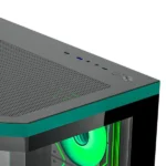 Ant Esports Crystal X11 ARGB (ATX) Mid Tower Cabinet (Green) - Image 6