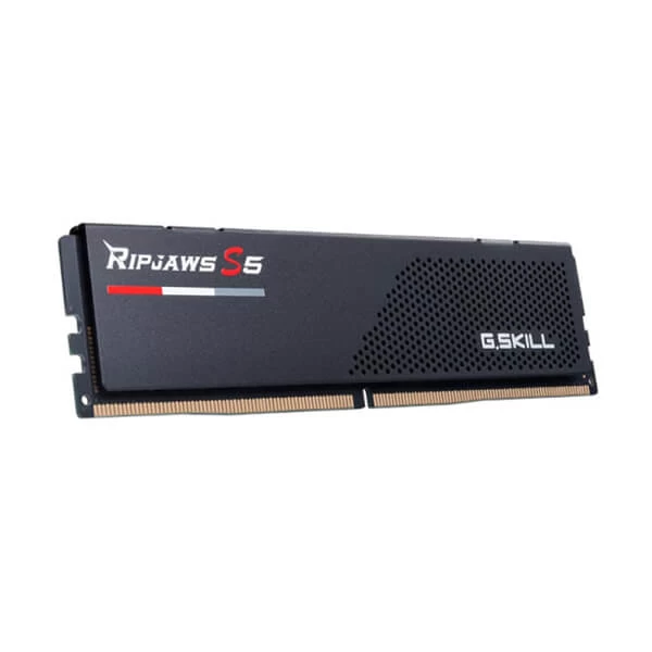 G.Skill Ripjaws S5 16GB (16GBx1) DDR5 6000MHz Desktop RAM (Matte Black)