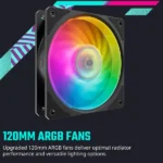 Cooler Master MasterLiquid 240L Core 240mm ARGB CPU Liquid Cooler - Image 8