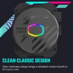 Cooler Master MasterLiquid 240L Core 240mm ARGB CPU Liquid Cooler - Image 9