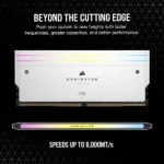 Corsair Dominator Titanium RGB DDR5 64GB (32GBx2) 6600MHz RAM (White) - Image 8